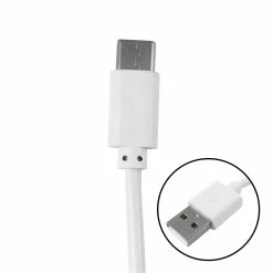 Zenith USB C To USB Cable, White | PM1003UCW, PM1006UCW Consumer Electronics