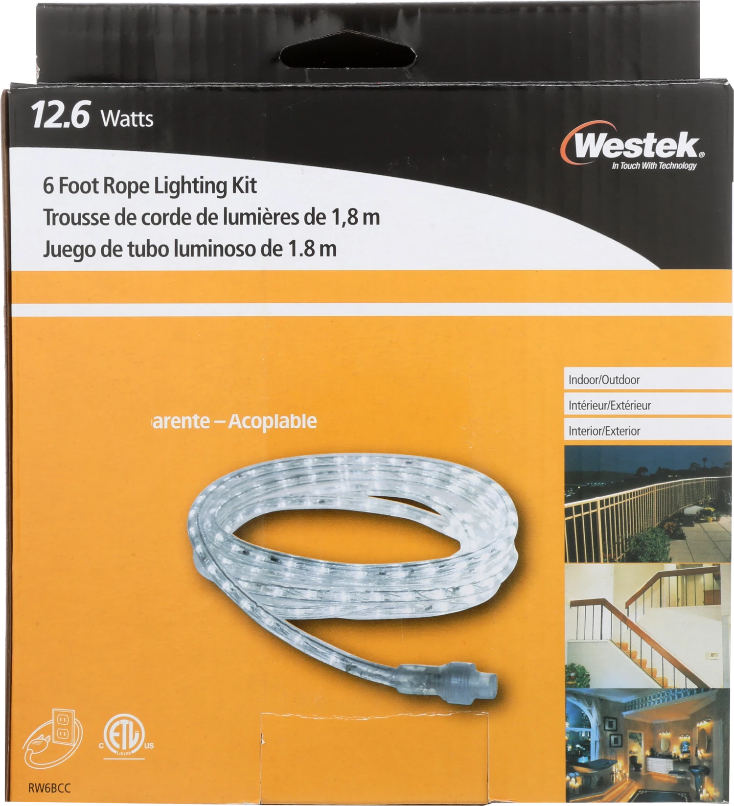 Best Sale π€© Westek Indoor/Outdoor Incandescent Rope Light Kit | ROPE6WW Under Cabinet Lighting 𧨠9 Westek Indoor/Outdoor Incandescent Rope Light Kit | ROPE6WW Under Cabinet Lighting
