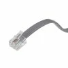 Zenith 4 Wire Line Cord, Gray, 12" | TL1001G