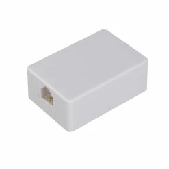 Zenith Consumer Electronics Surface Mount Jack, White | TM1001SMSMW