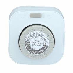 Westek Indoor Mechanical Daily Timer 1-Outlet Polarized I TM1601