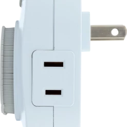 Westek Indoor Mechanical Daily Timer 1-Outlet Polarized I TM1601