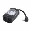 Westek Outdoor Mechanical Timer 2-Outlet Grounded | TM1613