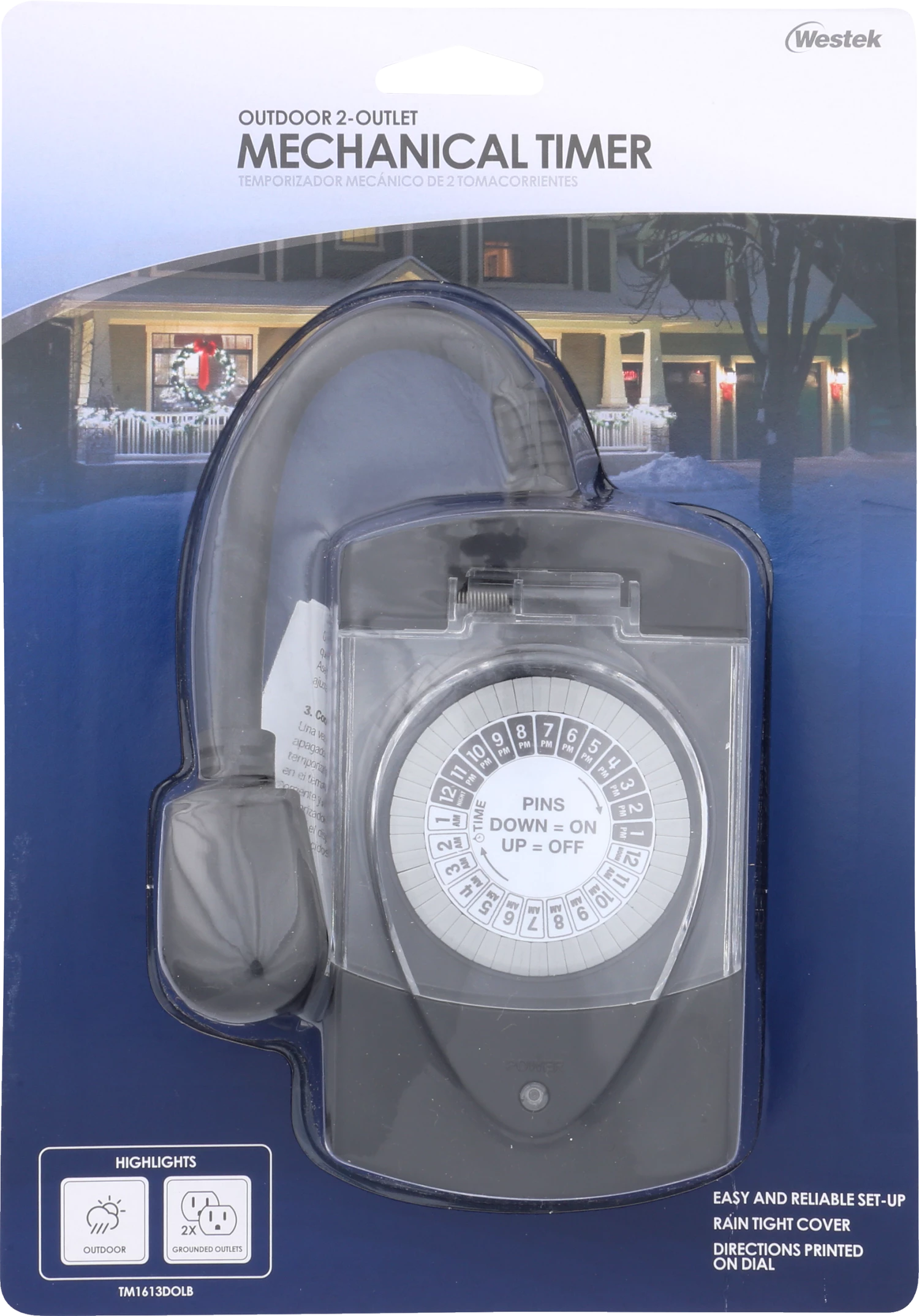 Budget π Westek Outdoor Mechanical Timer 2-Outlet Grounded | TM1613 π₯° 9 Westek Outdoor Mechanical Timer 2-Outlet Grounded | TM1613