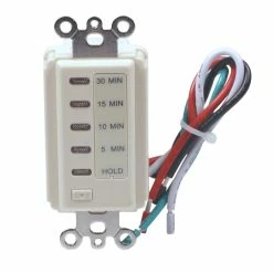 Westek Indoor Wire-In Digital Countdown Timers White | TMDCD30, TMDCD60