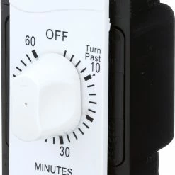 Westek Indoor Wire-In Spring Wound Countdown Timers, White | TMSW15MW, TMSW30MW, TMSW60MW