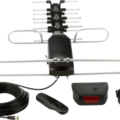 AmerTac Consumer Electronics Outdoor Rotating Passive HDTV Antenna-120 Miles | VN1ANORA120