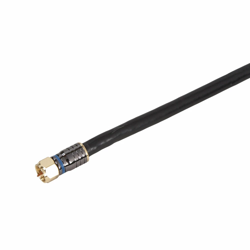 Cheap 👍 Zenith Consumer Electronics RG6 Quad Shield Coaxial Cable | VQ300306B, VQ300606B, VQ301206B, VQ302506B ✔️ 1 Zenith Consumer Electronics RG6 Quad Shield Coaxial Cable | VQ300306B, VQ300606B, VQ301206B, VQ302506B