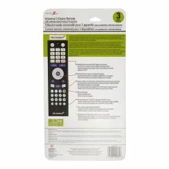Zenith 3-Device Universal Remote W/ Microban® Technology | ZR300MB