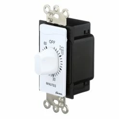 Westek Indoor Wire-In Spring Wound Countdown Timers, White | TMSW15MW, TMSW30MW, TMSW60MW