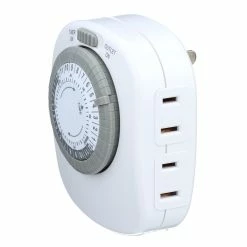 Top 10 π― Westek Timers Indoor Mechanical Daily Timer 4 - Outlet, Polarized, White | TM20DHB π 55 Westek Timers Indoor Mechanical Daily Timer 4 - Outlet, Polarized, White | TM20DHB