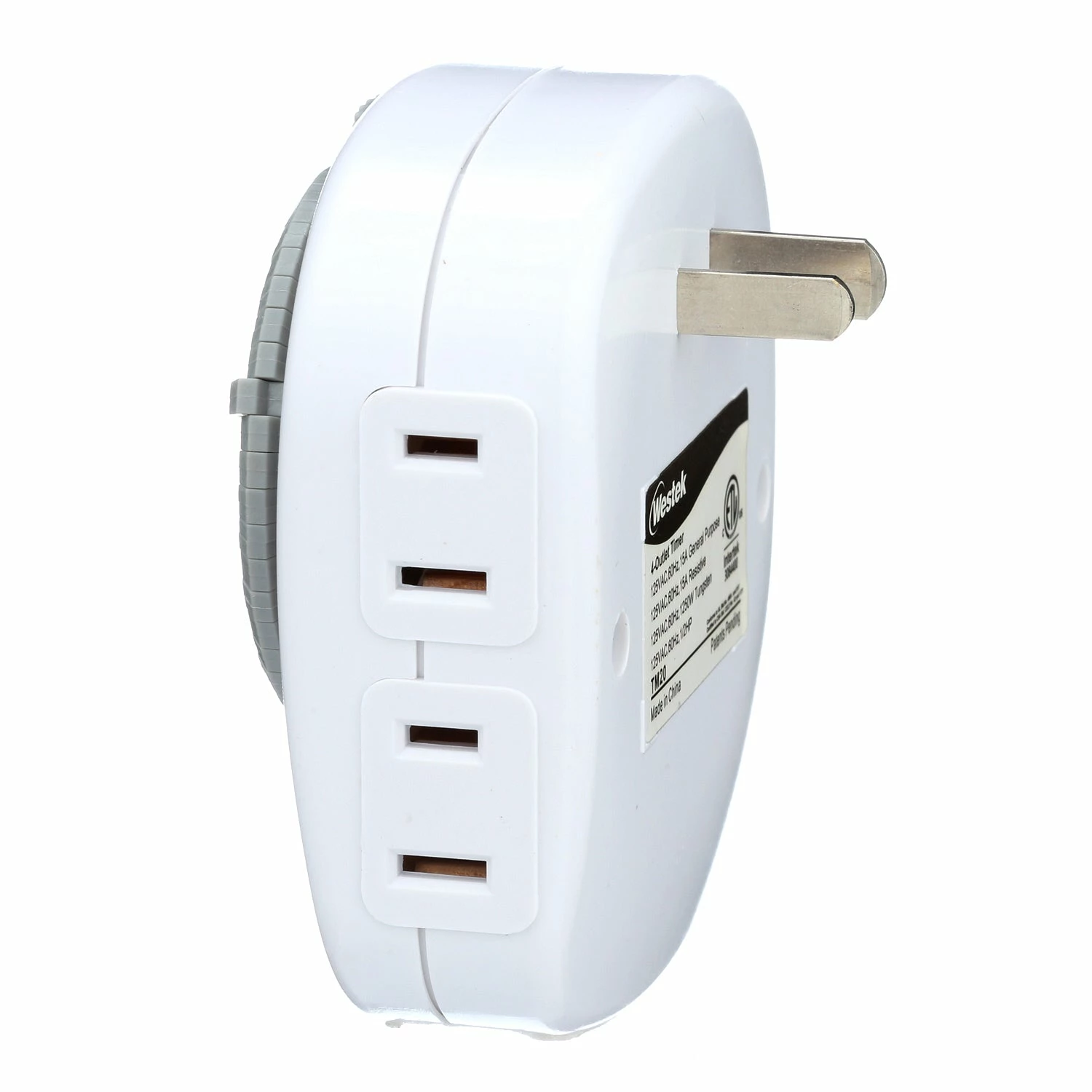 Top 10 π― Westek Timers Indoor Mechanical Daily Timer 4 - Outlet, Polarized, White | TM20DHB π 27 Westek Timers Indoor Mechanical Daily Timer 4 - Outlet, Polarized, White | TM20DHB