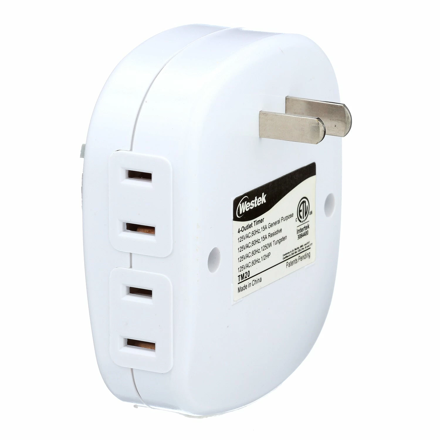 Top 10 π― Westek Timers Indoor Mechanical Daily Timer 4 - Outlet, Polarized, White | TM20DHB π 28 Westek Timers Indoor Mechanical Daily Timer 4 - Outlet, Polarized, White | TM20DHB