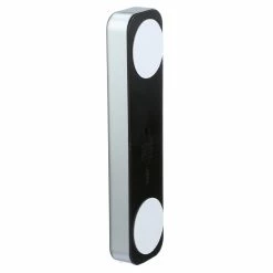 Amerelle Battery Operated Lights LED Mini Task Bars, Silver - 2 Pack | 71187CC