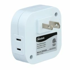 Westek Indoor Mechanical Daily Timer 1-Outlet Polarized I TM1601