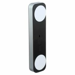 Amerelle Battery Operated Lights LED Mini Task Bars, Silver - 2 Pack | 71187CC