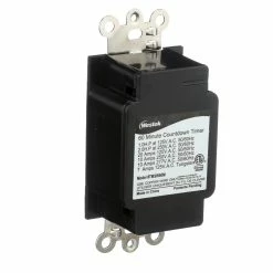 Westek Indoor Wire-In Spring Wound Countdown Timers, White | TMSW15MW, TMSW30MW, TMSW60MW