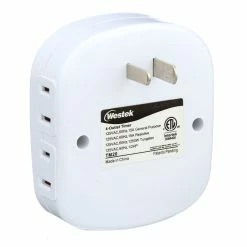 Top 10 π― Westek Timers Indoor Mechanical Daily Timer 4 - Outlet, Polarized, White | TM20DHB π 61 Westek Timers Indoor Mechanical Daily Timer 4 - Outlet, Polarized, White | TM20DHB