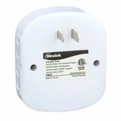 Top 10 π― Westek Timers Indoor Mechanical Daily Timer 4 - Outlet, Polarized, White | TM20DHB π 62 Westek Timers Indoor Mechanical Daily Timer 4 - Outlet, Polarized, White | TM20DHB