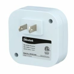 Westek Indoor Mechanical Daily Timer 1-Outlet Polarized I TM1601