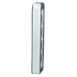 Amerelle Battery Operated Lights LED Mini Task Bars, Silver - 2 Pack | 71187CC