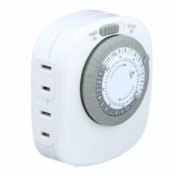 Top 10 π― Westek Timers Indoor Mechanical Daily Timer 4 - Outlet, Polarized, White | TM20DHB π 48 Westek Timers Indoor Mechanical Daily Timer 4 - Outlet, Polarized, White | TM20DHB
